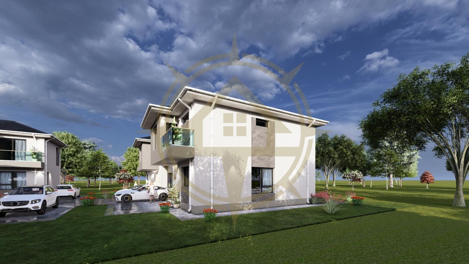 DOM00313 - Vila individuala cu garaj in Corbeanca