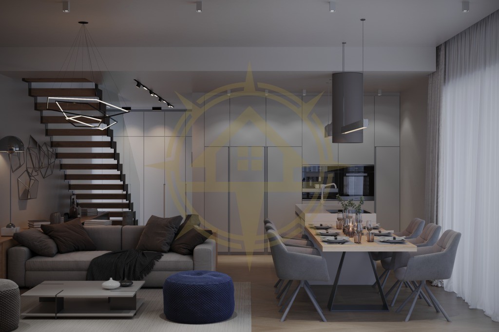 DOM00359 - Vile individuale moderne 5 camere teren generos complex Saftica