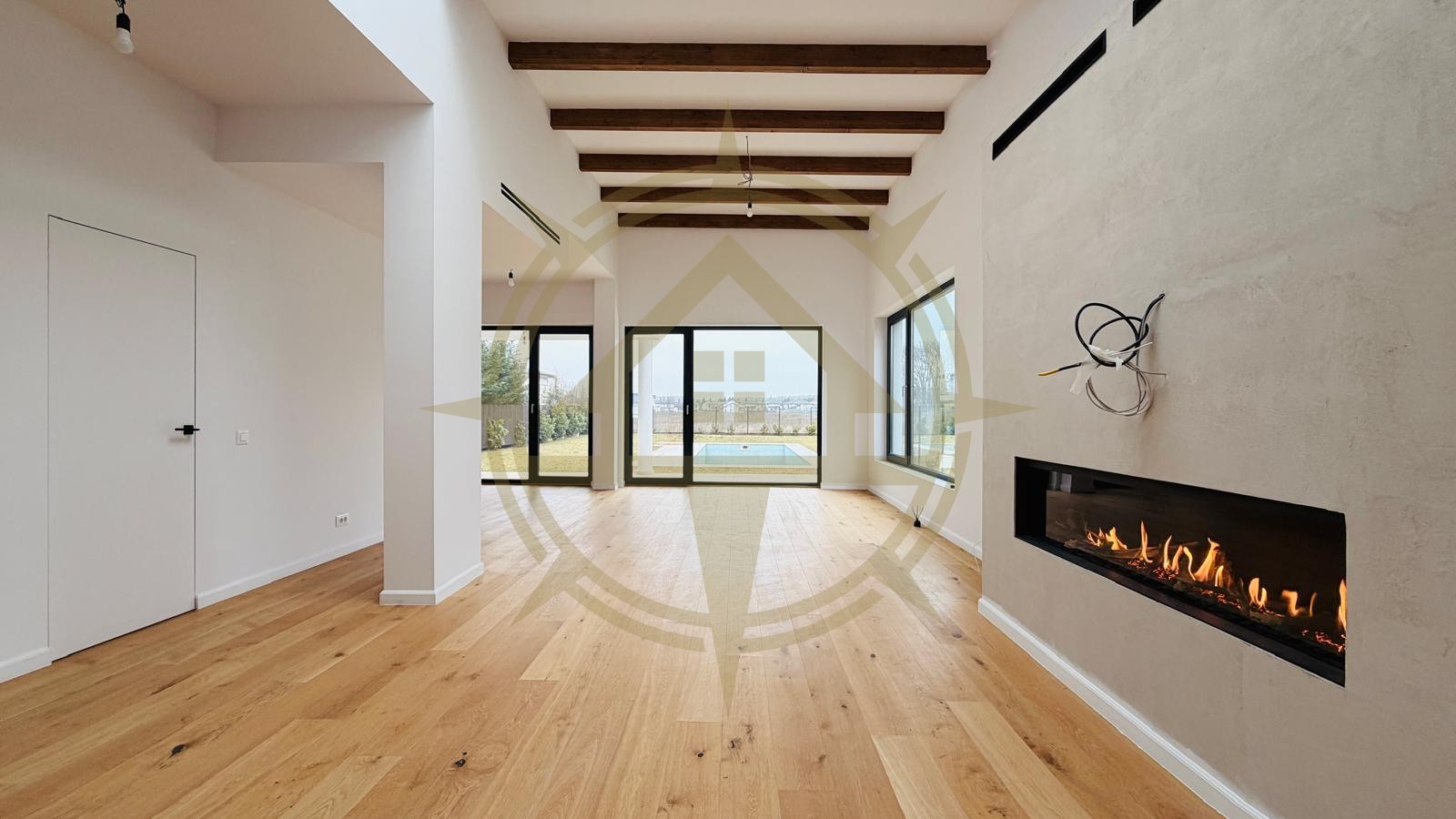 DOM00362 - Vila cu piscina 800 mp teren langa padure in Corbeanca