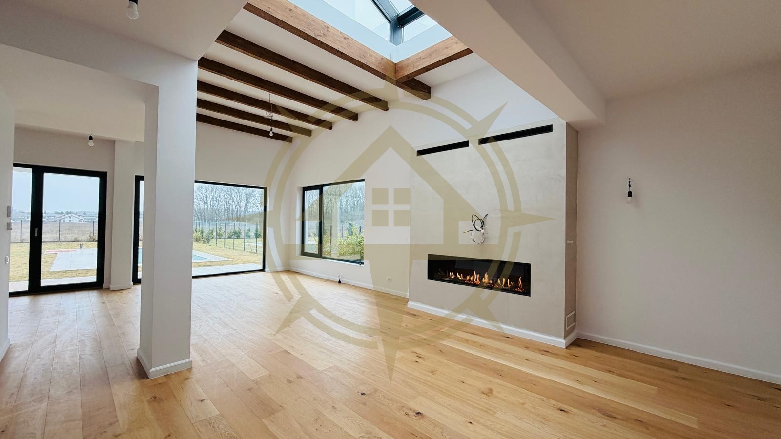 DOM00362 - Vila cu piscina 800 mp teren langa padure in Corbeanca